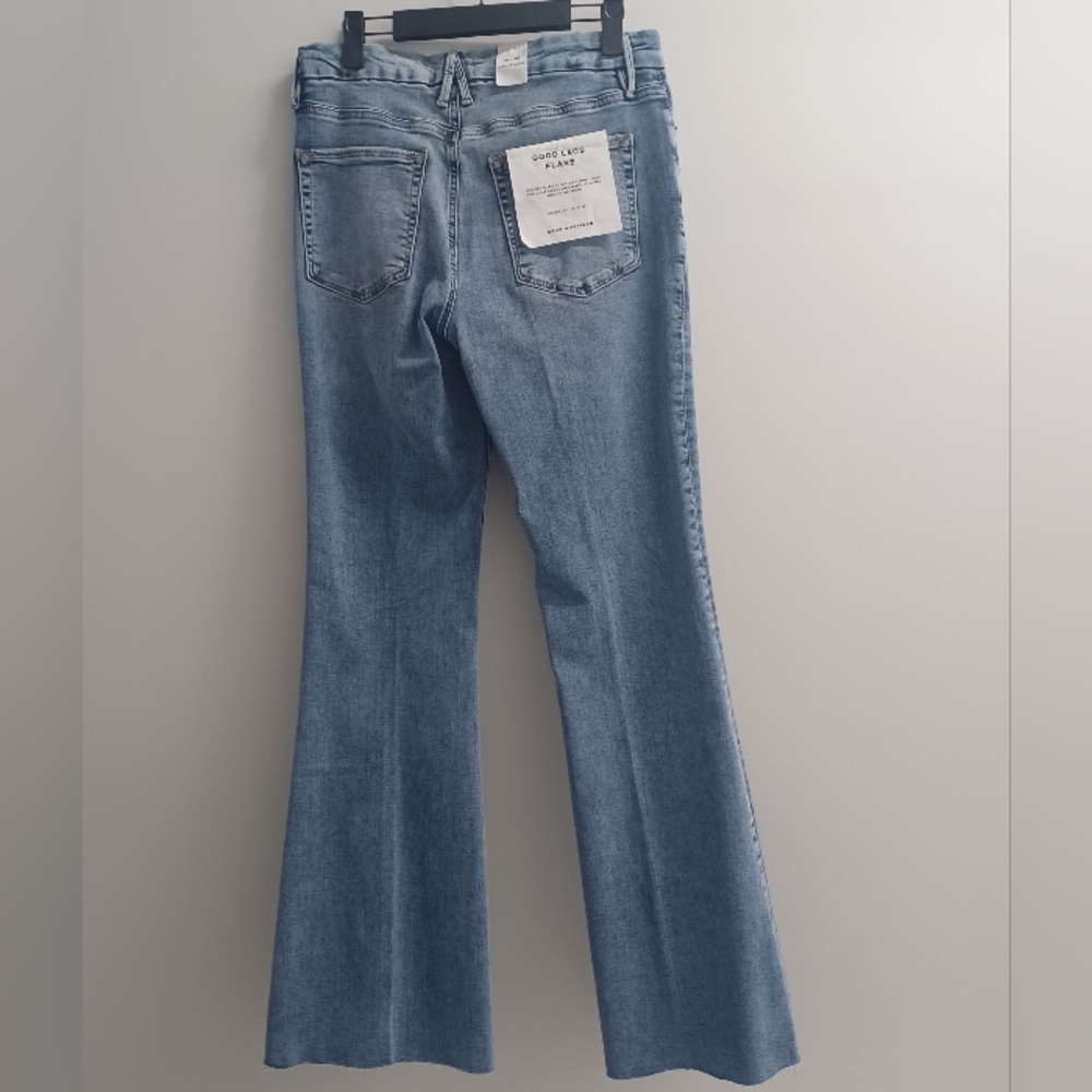 Good American Good Legs Flare | Indigo330 | Size 10/30 | NWT | Curve-Flattering - Picture 4 of 7